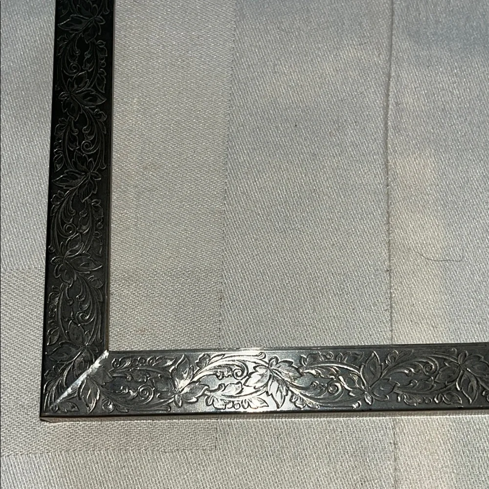 Antique Silver Photo Frame